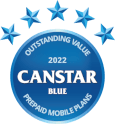 Canstar Blue Outstanding Value Prepaid Mobile Plans
