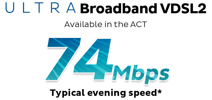ULTRA Broadband FTTB. Available in selected metro buildings. 90Mbps Typical Evening Speed.