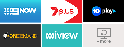 catch up channels, 9, 7, 10 play, sbs and abc iview
